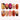Grand Gesture short squoval press-on nails with a raised magenta flower, gold-tone accents, and a pearl-like bead
