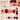 Burgundy Valentine nail design inspiration with kiss motifs, romantic tones, metallic accents, and playful details