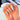 Model-hand view of Bunny Bow Daydream cute 3D nails with raised bunny and animal details.