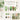 Green jelly nail design inspiration with botanical florals, translucent layers, gold lines, and reflective chrome details