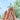 Lagoon Bloom Mosaic tropical flower press on nails shown on hand with raised coral blooms and aqua-green details