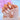 Morning Veil features glossy nude and white ombre nails with an apricot undertone and a medium almond shape.