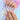 Glossy apricot-nude nails fade gently to milky-white tips in the understated Morning Veil almond design.