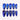 Cobalt Current press on nails with blue cat-eye shimmer, jelly-like depth and raised wave-like curves.