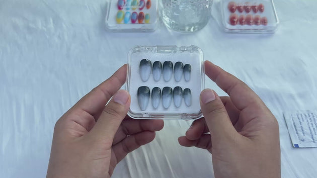 How to Apply Press On Nails with Nail Glue